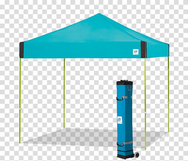 Pop up canopy Tent Steel frame, shopping shading transparent background PNG clipart
