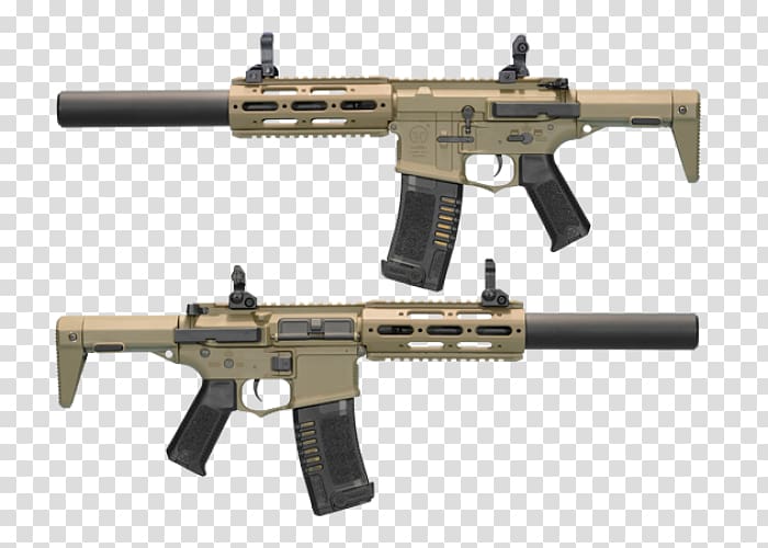 AAC Honey Badger PDW Airsoft Guns Advanced Armament Corporation, assault riffle transparent background PNG clipart