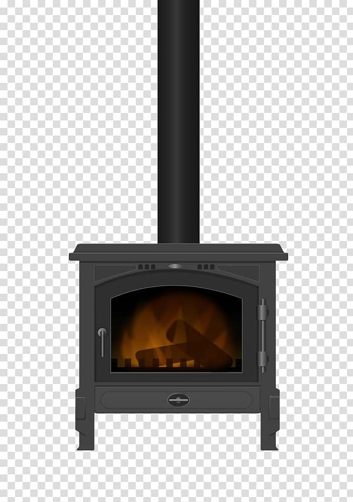 Furnace Wood-burning stove , Metal firewood stove transparent background PNG clipart