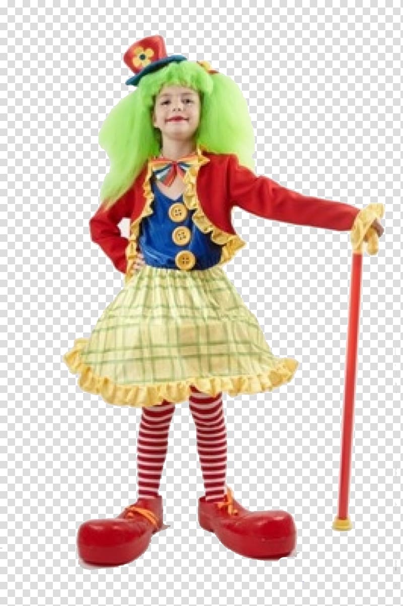 Clown Costume Disguise Child Circus, clown transparent background PNG clipart