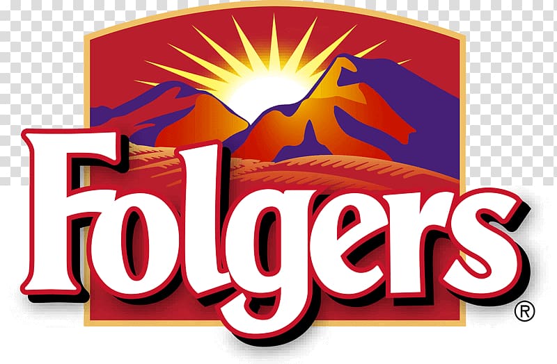 Logo Folgers Coffee Brand , Coffee transparent background PNG clipart