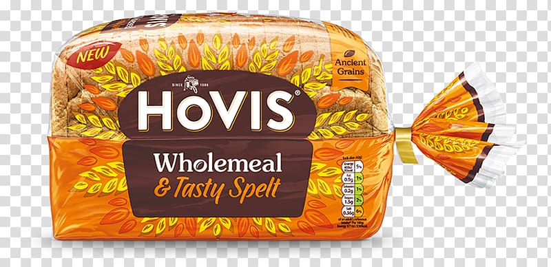 Whole wheat bread Hovis Spelt bread, Wholemeal bread transparent background PNG clipart