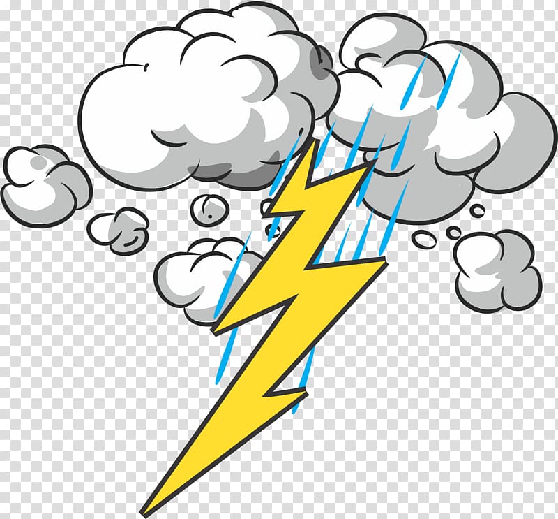 Storm Thunder , lightning transparent background PNG clipart