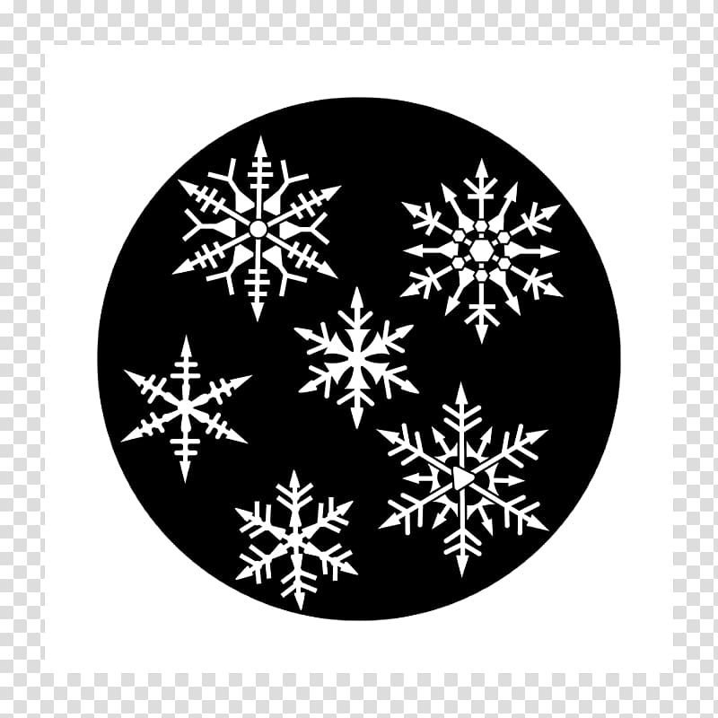 Gobo Stage lighting Snowflake Pattern, light transparent background PNG clipart