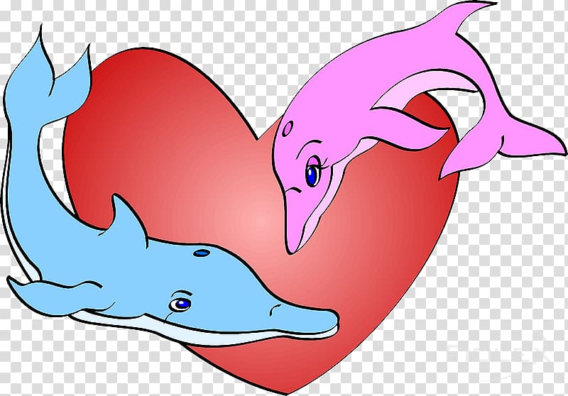 Whales, Dolphins and Porpoises Illustration, gif love transparent background PNG clipart