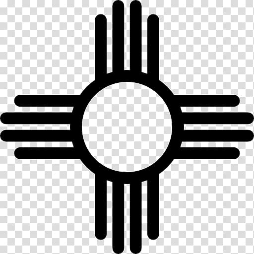 Zia Pueblo Zia people Flag of New Mexico Symbol, symbol transparent background PNG clipart