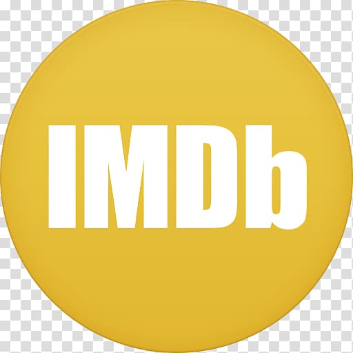IMDb icon, text brand yellow, Imdb transparent background PNG clipart