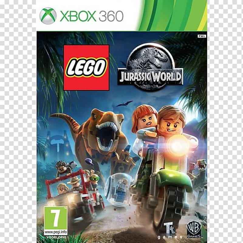 Lego Jurassic World Xbox 360 Video game Xbox One, jurassic park transparent background PNG clipart
