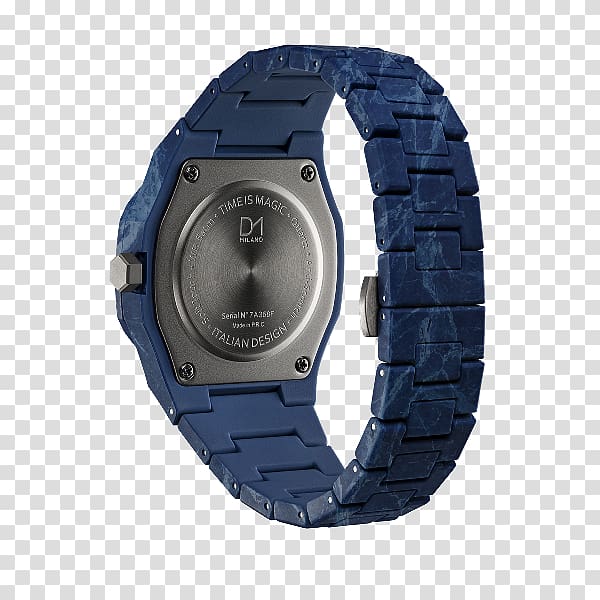 D1 Milano Watch Blue Bracelet, watch transparent background PNG clipart