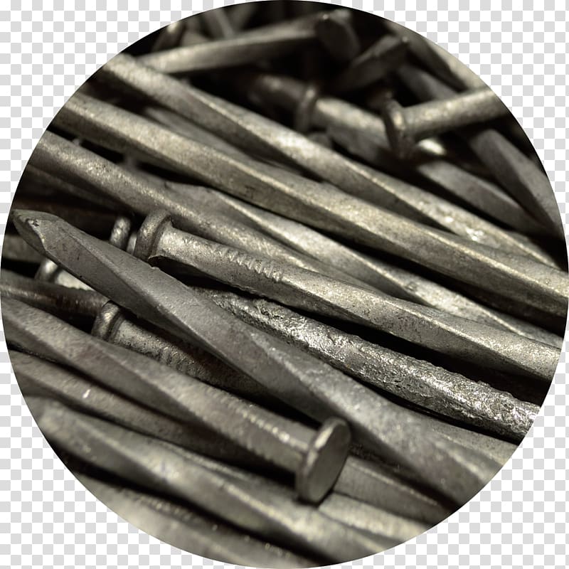 Steel Nail Galvanization Maderera Llavallol Metal, iron nail transparent background PNG clipart