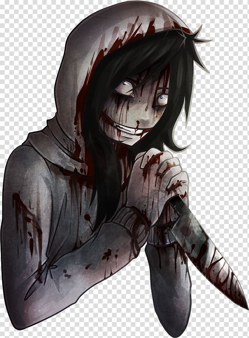 Free: Jeff the Killer Creepypasta Slenderman Illustration Drawing - Jeff   