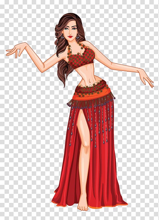 Egypt Belly dance Raqs sharqi, exotic transparent background PNG clipart