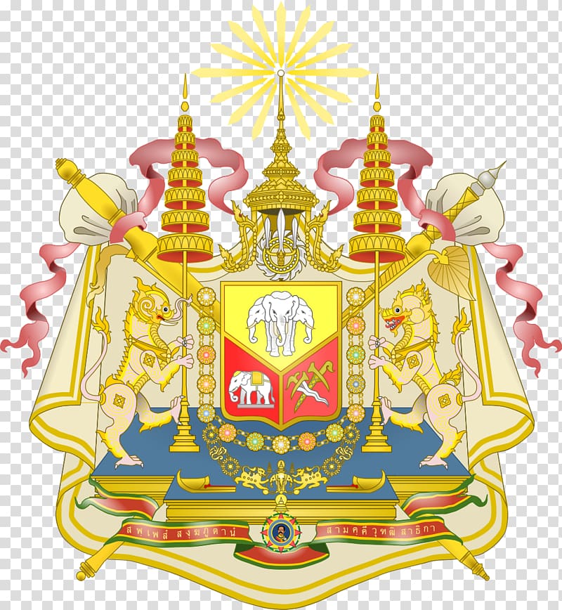 Emblem of Thailand Rattanakosin Kingdom Coat of arms, Bangkok transparent background PNG clipart