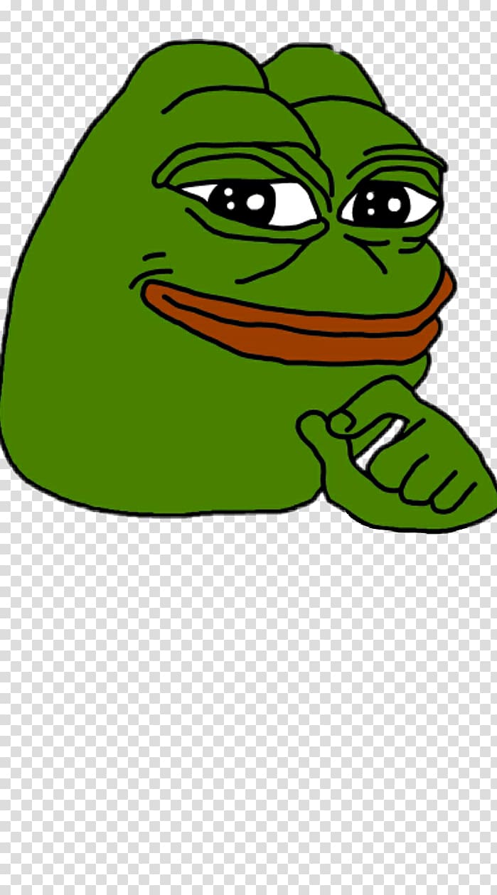 Pepe the Frog Sticker Alt-right Internet meme, frog transparent background PNG clipart