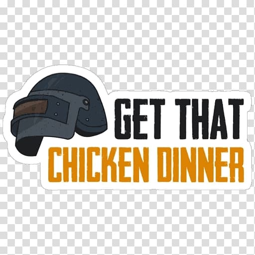 get that chicken dinner illustration, PlayerUnknown\'s Battlegrounds T-shirt Printing Sticker, pubg telegram stickers transparent background PNG clipart