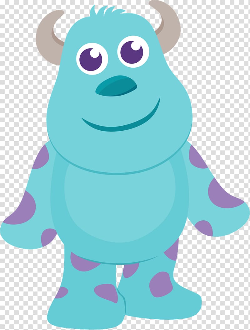 blue and purple animal illustration, Monsters, Inc. Mike & Sulley to the Rescue! James P. Sullivan Mike Wazowski , sulley transparent background PNG clipart