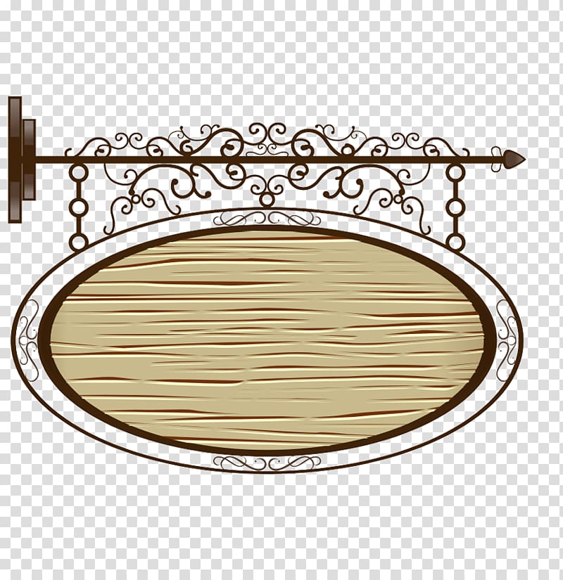 Cafe Delicatessen, Store wood signs transparent background PNG clipart