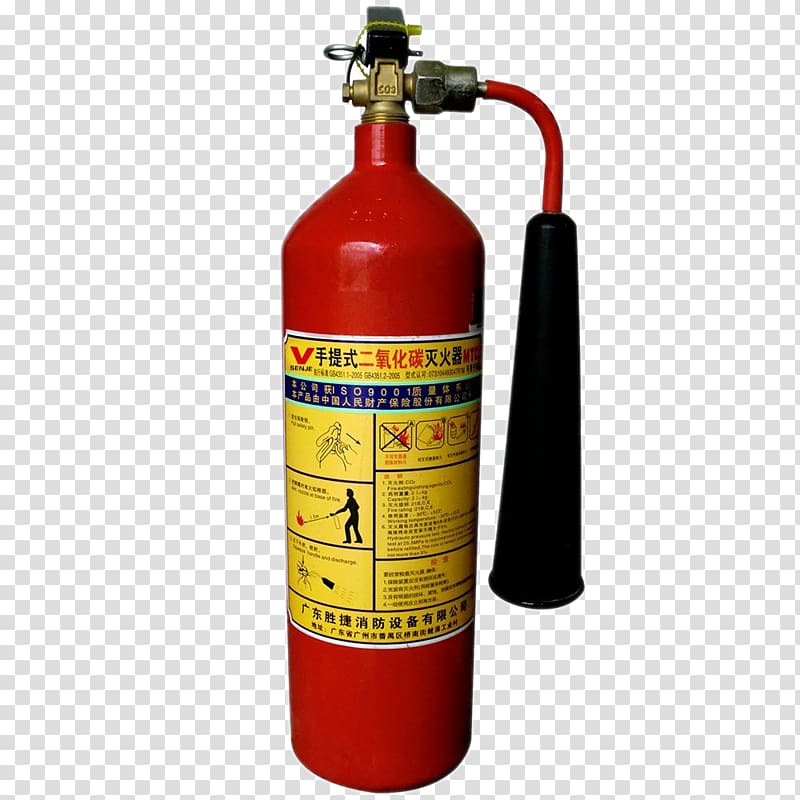 Fire extinguisher Firefighting foam Fire class, Red fire extinguisher transparent background PNG clipart