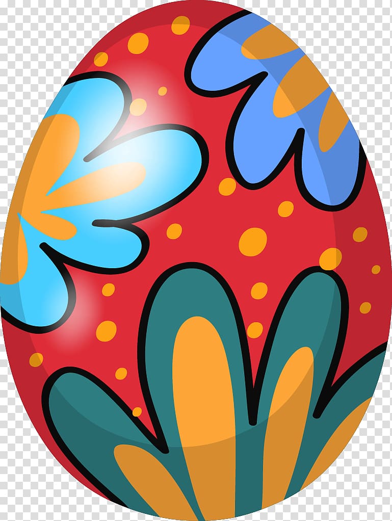 American Easter egg design material transparent background PNG clipart