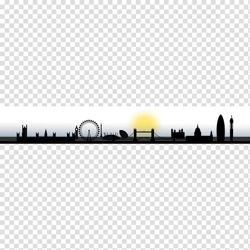 Skyline Silhouette , section transparent background PNG clipart