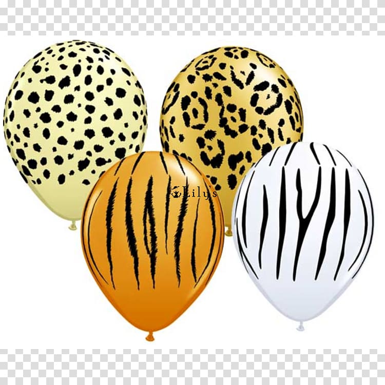 Balloon Amazon.com Safari Party Cheetah, balloon transparent background PNG clipart