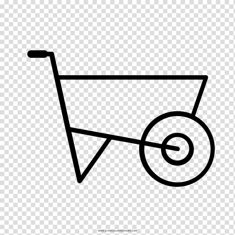Wheelbarrow Drawing Coloring book , wheel barrow transparent background PNG clipart