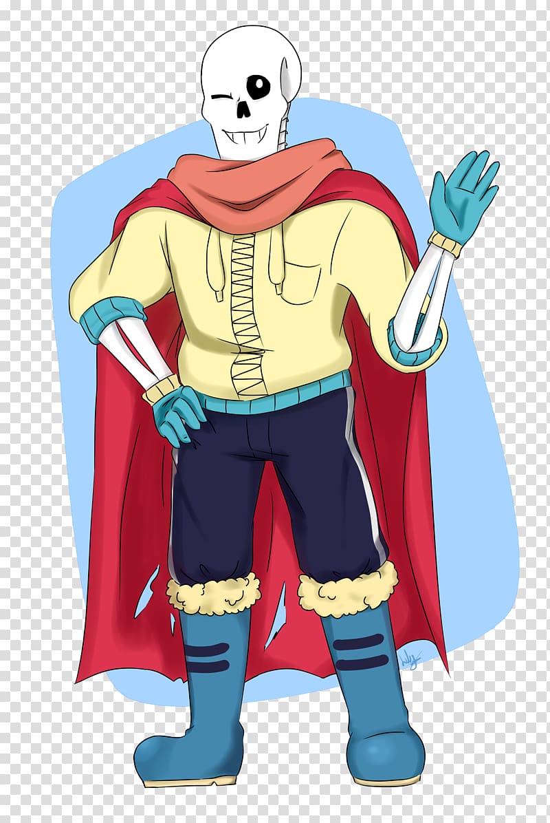 Undertale Cartoon Drawing Comics Papyrus, papyrus transparent background PNG clipart