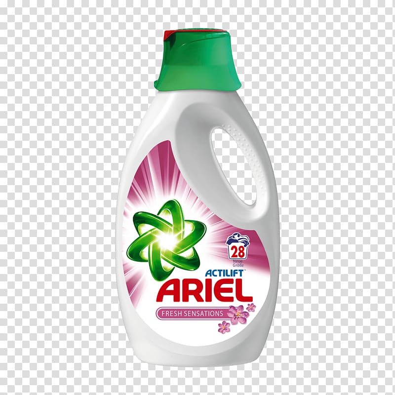 Ariel Laundry Detergent Febreze Stain, sensation transparent background PNG clipart