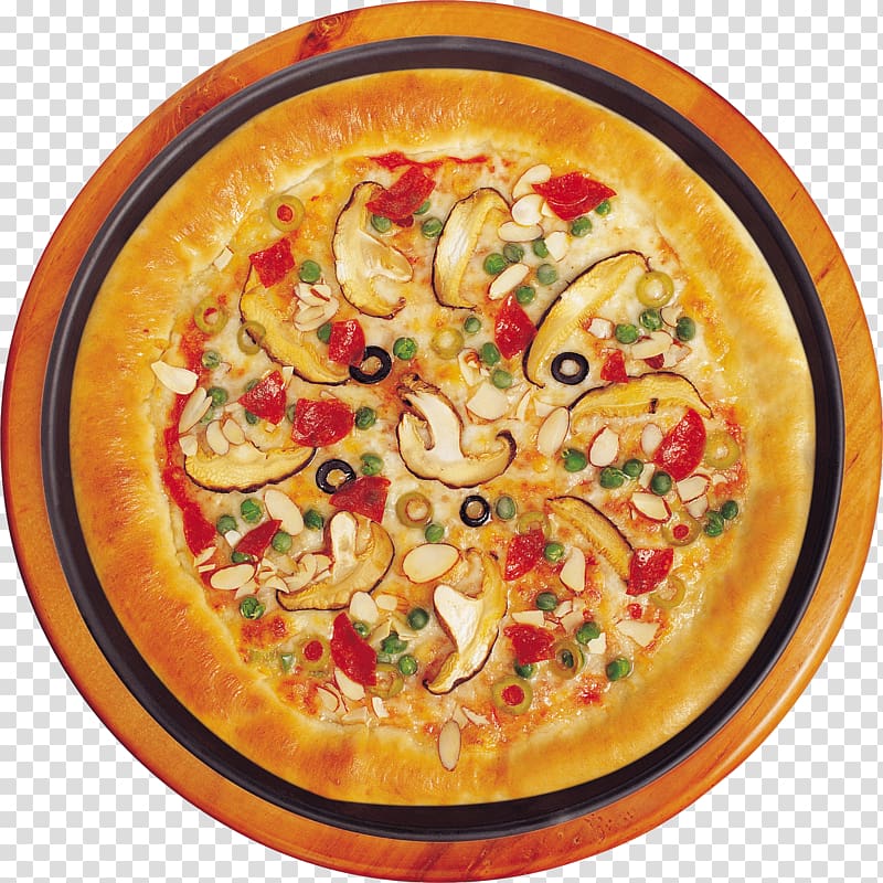 Hamburger Pizza delivery Italian cuisine, Pizza transparent background PNG clipart