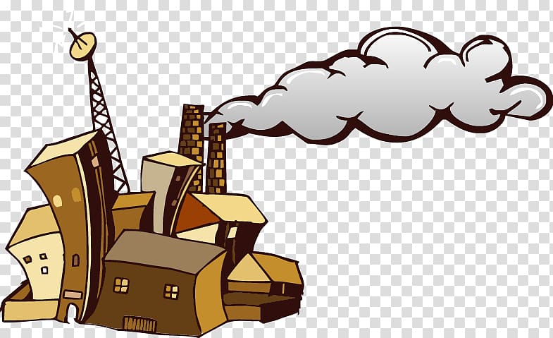 Factory Chimney Smoke , Abstract factory chimneys transparent background PNG clipart