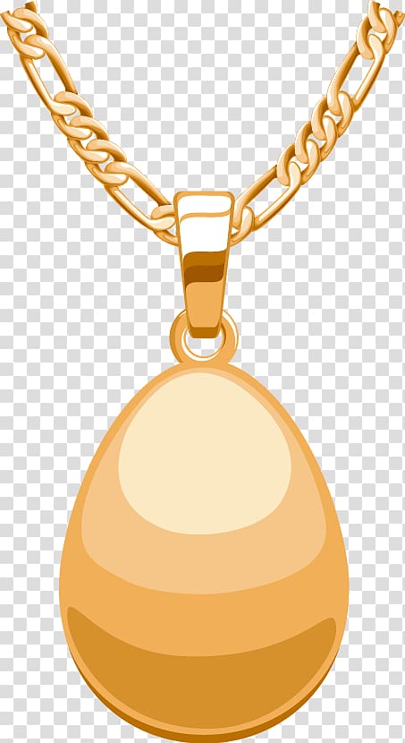 Pendant Jewellery Necklace Gold, Bright gold jewelry transparent background PNG clipart