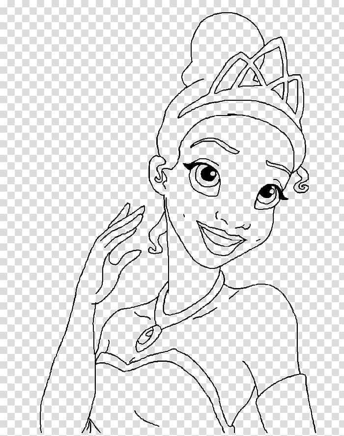 Tiana Belle Prince Naveen Coloring book Disney Princess, Disney Princess transparent background PNG clipart