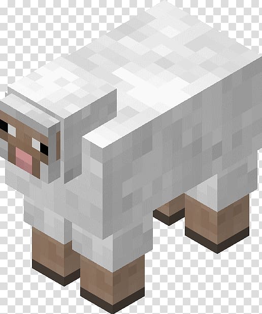 Minecraft Sheep Mob Enderman Wool, PinkSheep transparent background PNG clipart