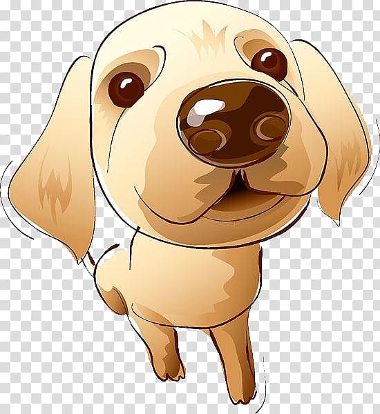 Puppy Dog breed Companion dog Pet, Hand-painted puppy transparent background PNG clipart