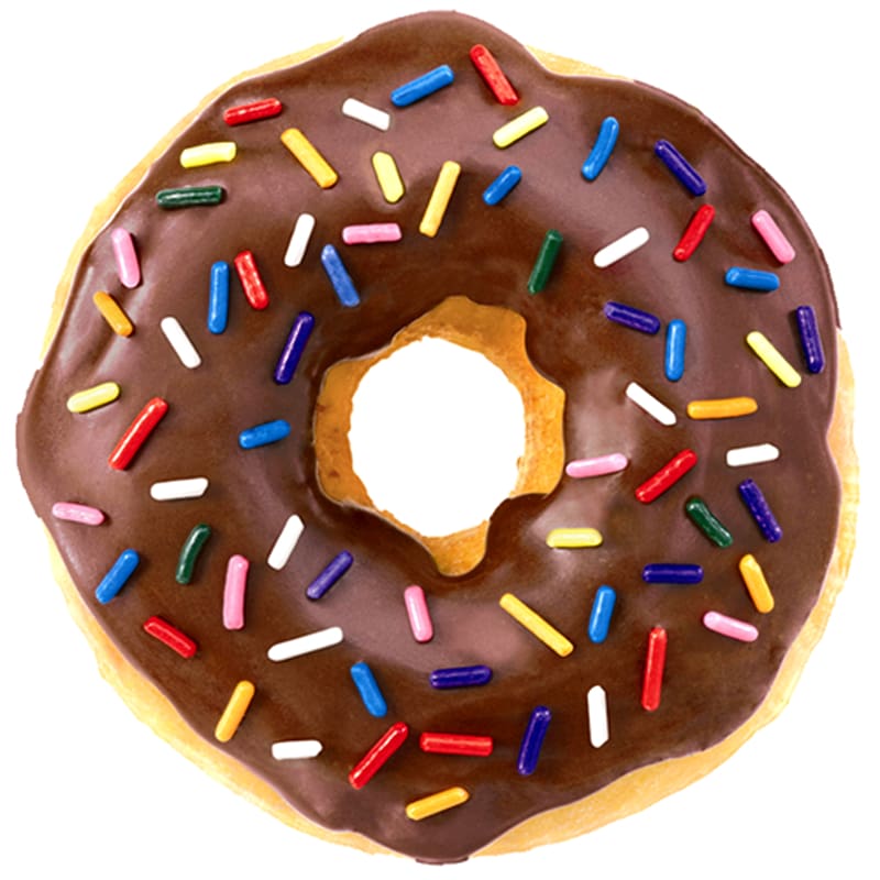 close-up of doughnuts with chocolate and sprinkles, Donuts Computer mouse Boston cream doughnut Custard, donut transparent background PNG clipart