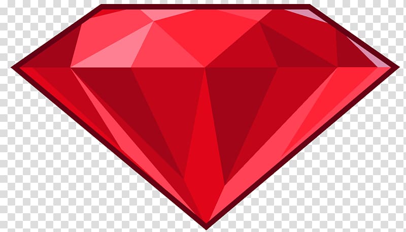 Ruby transparent background PNG clipart