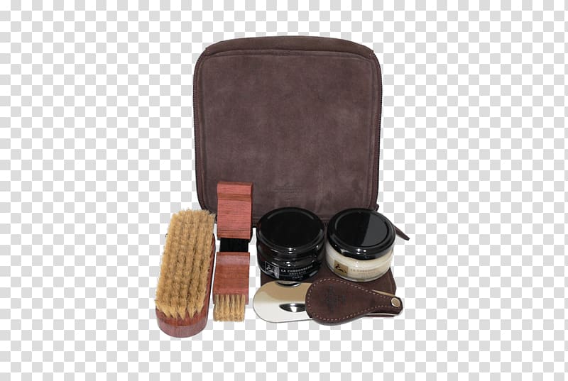 Cosmetic & Toiletry Bags Shave brush Makeup brush Brown, Flyer travel transparent background PNG clipart