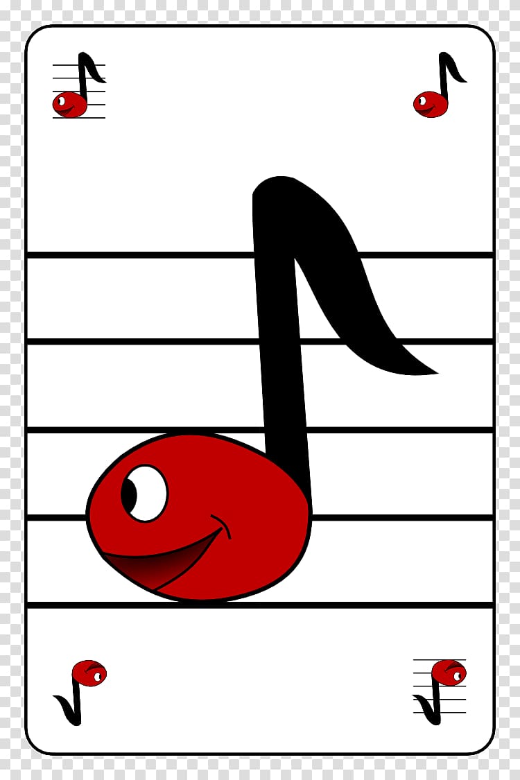 Musical note Game Treble Playing card, musical note transparent background PNG clipart