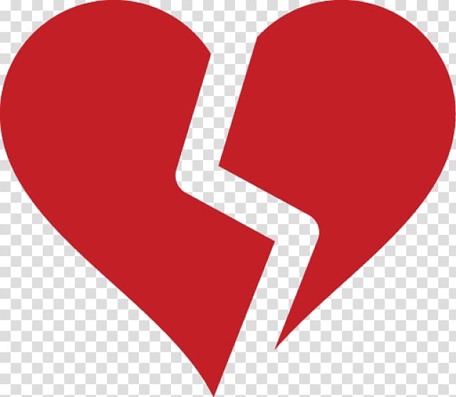 Broken heart Symbol , broken heart transparent background PNG clipart