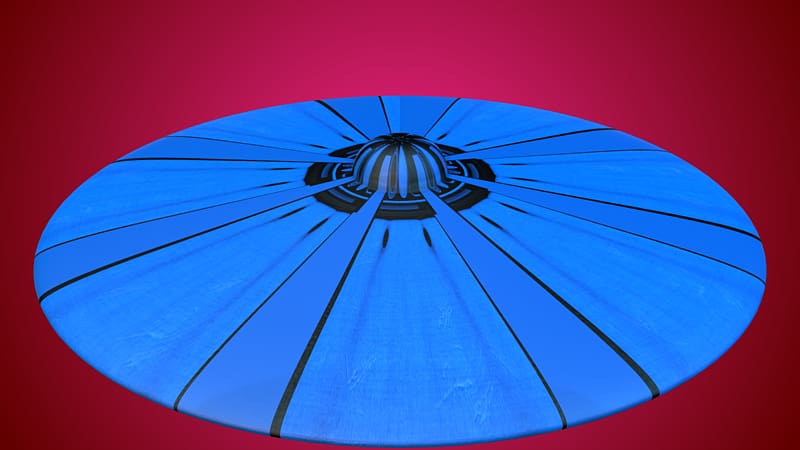 Electric blue Cobalt blue 3D computer graphics Wavefront .obj file, ufo transparent background PNG clipart