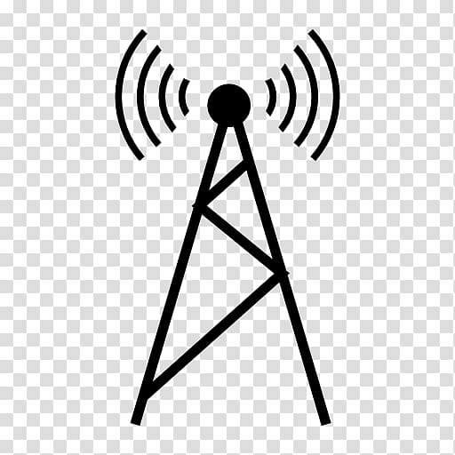 Telecommunications tower Cell site Signal, cellular transparent background PNG clipart