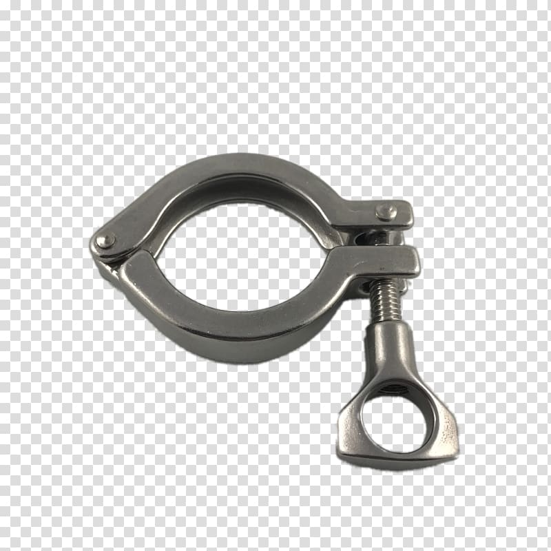 Pipe clamp O-ring Stainless steel, Clamp transparent background PNG clipart