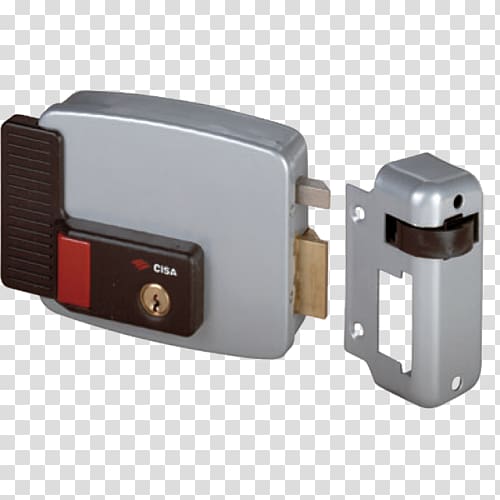 Electronic lock Door Electricity Rim lock, door transparent background PNG clipart