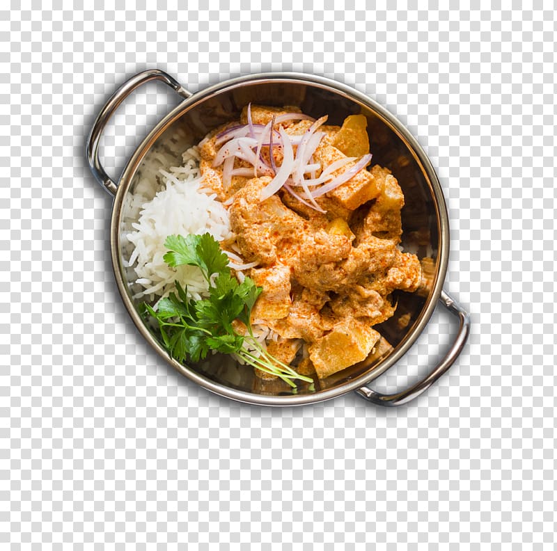 Indian cuisine Vegetarian cuisine Massaman curry Thai curry, Curry Rice transparent background PNG clipart