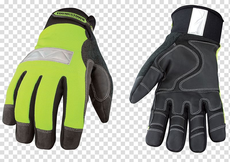 Youngstown High-visibility clothing Glove Kevlar, Arborist transparent background PNG clipart
