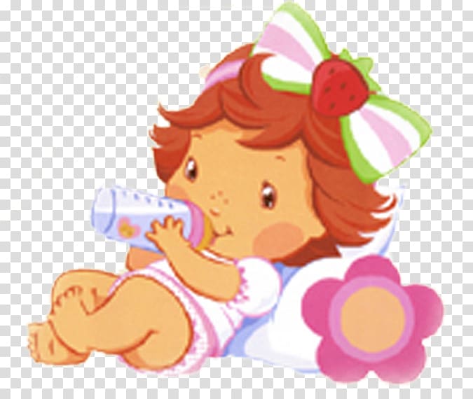 Strawberry Shortcake Infant, cr transparent background PNG clipart