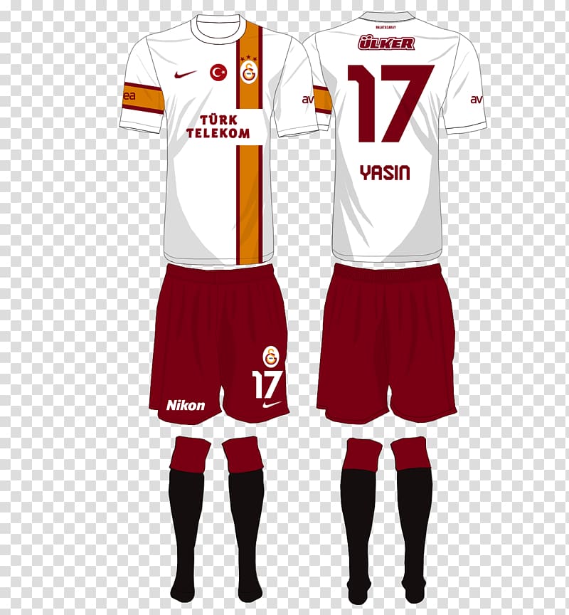 Galatasaray S.K. Sports Fan Jersey Kit Season 2000 UEFA Super Cup, galatasaray logo transparent background PNG clipart