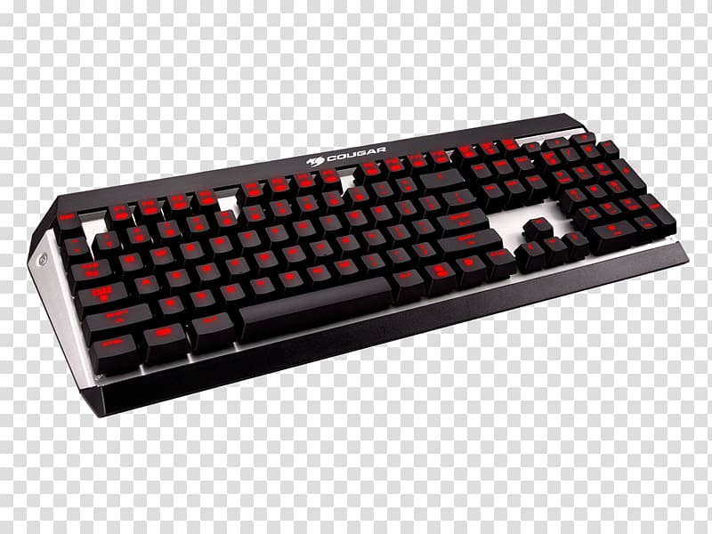 Computer keyboard Computer mouse Cherry Corsair Gaming STRAFE Gaming keypad, Computer Mouse transparent background PNG clipart