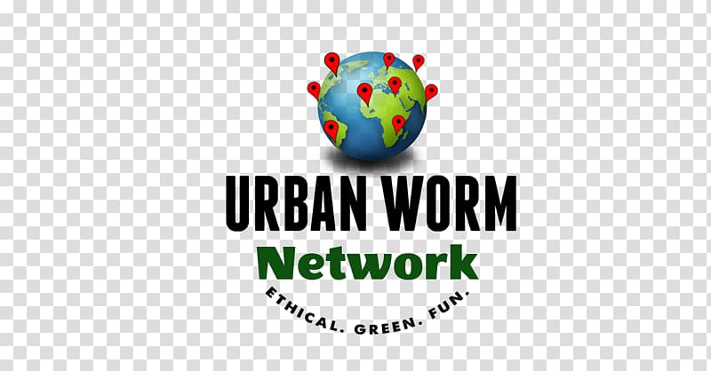 Urban Worm Company Vermicompost Logo, network tower transparent background PNG clipart