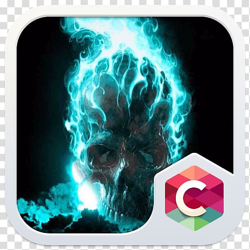 Music Ghost Desktop Johnny Blaze, Fire blue transparent background PNG clipart
